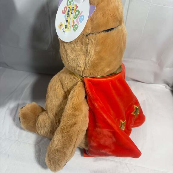 Scentsy Buddy Sebastian the Super Hero Teddy Bear Plush Blue Cape - Picture 3 of 3